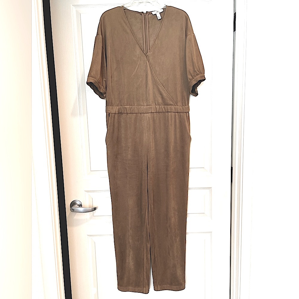 Gorgeous jumpsuit camel color, size L